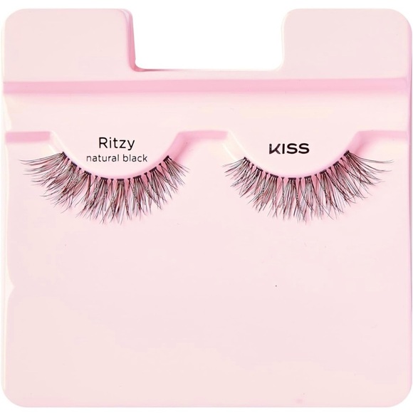 (5 Pack) KISS True Volume False Eyelashes, Ritzy', 14 mm, 100% Natural Hair - Picture 8 of 8
